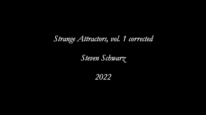 Steven Schwarz: Strange Attractors, vol. 1 (with c...