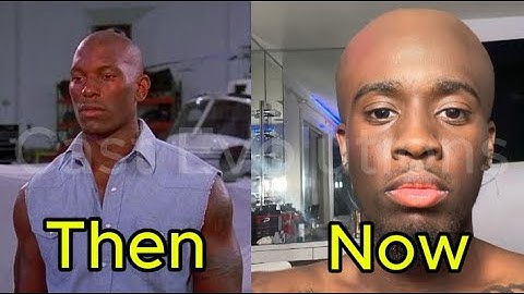 Fast And Furious Cast Then And Now (2025) You won