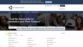 ASA Career Connect Tutorial