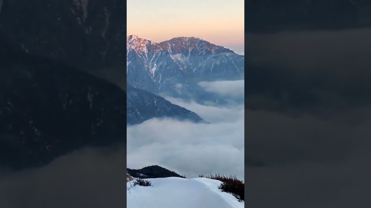 high up in the mountains 