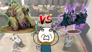 Losing a game of Warhammer 40k with my FIRST move
