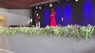 Finalistas Elena Borrero y Manuel Pacheco Campeonato Nacional de Sevillanas Clasicas Baena 2026