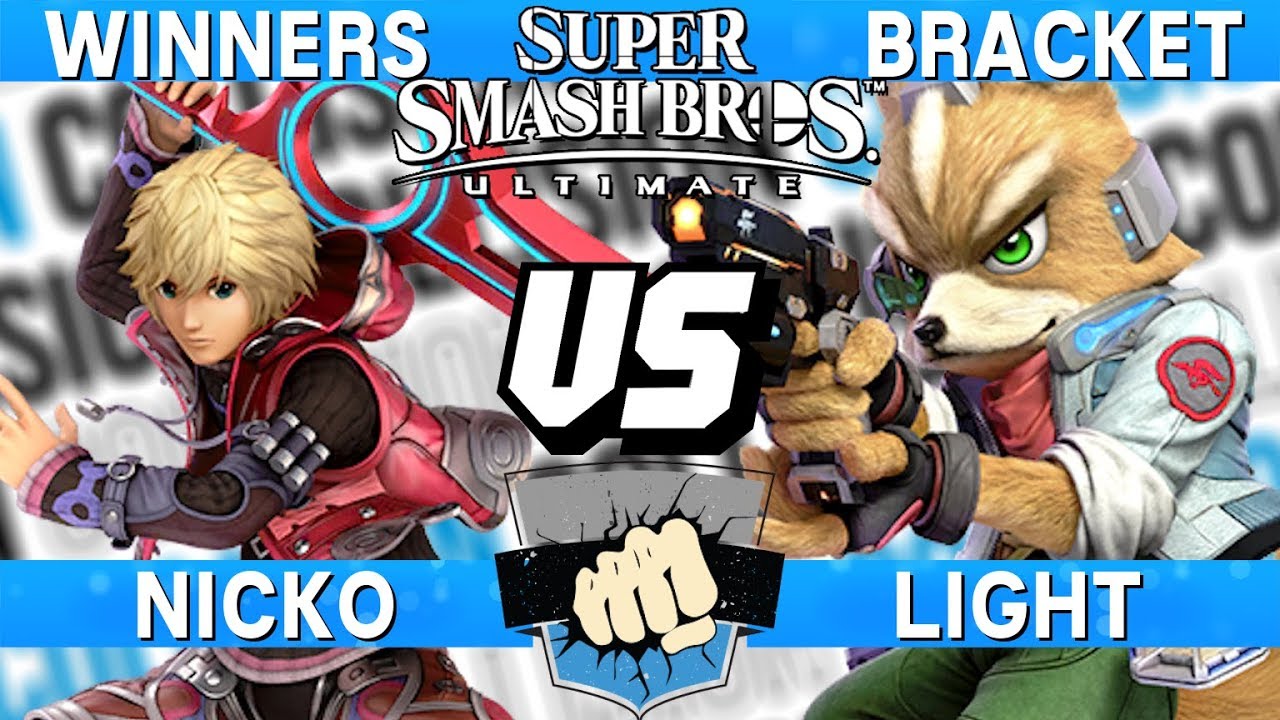 Набор для турнира Smash Ultimate: Нико (Шалк) против Лайта (Фокс) — Collision 2019