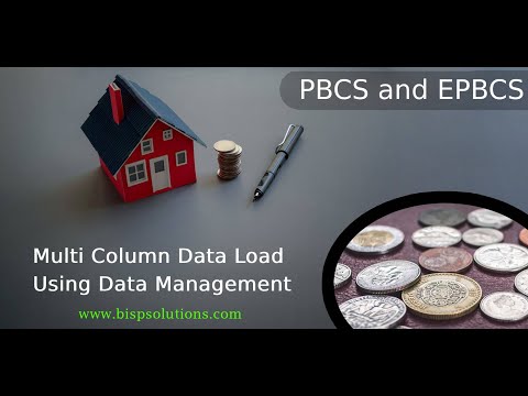 Multi Column Data Load Using Data Management | Oracle EPBCS | Oracle Data Management