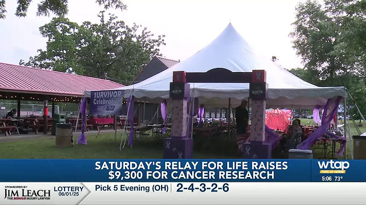 Relay for Life event Saturday raised more than $9,000 for cancer research