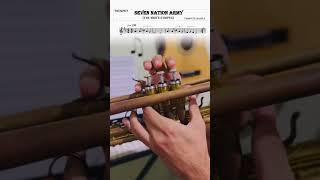 Seven Nation Army (The White Stripes) - Trumpet In Sib! #partituras #trompete #sheetmusic #music