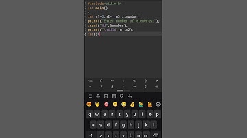 49.Fibonacci Series in C without recursion #Fibonacci #series #without #recursion