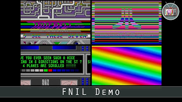FNIL Demo by TNT Crew, 1988 | Atari ST Demo