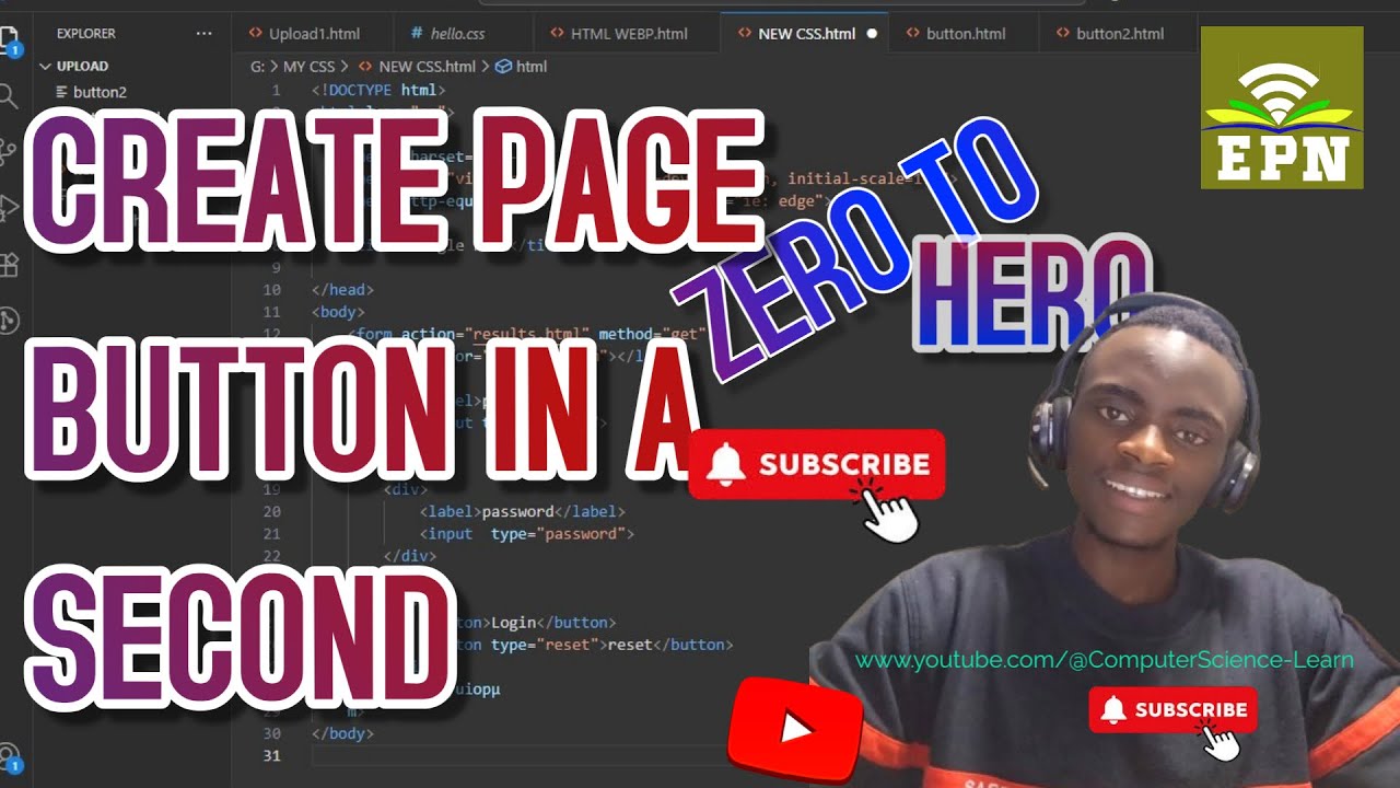 introduction-to-html-and-css-how-to-create-click-button-in-html-page