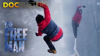 High Lining In A Snow Storm | The Free Man