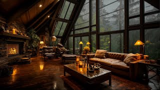 Escape to Tranquility Rainy Day Hideaway - Forest Cabin Experience with a Cozy Fireplace Ambiance