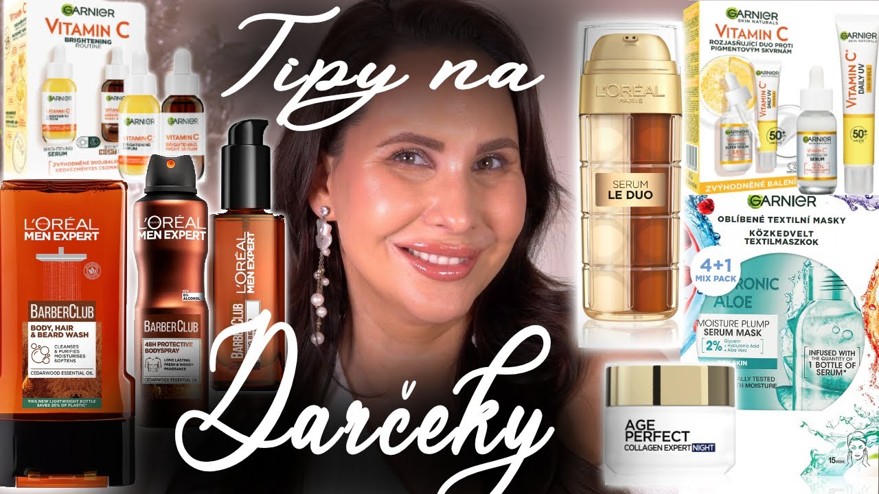 Perfektné darčeky na Vianoce🎄L'Oreal Paris, MIXA, Garnier