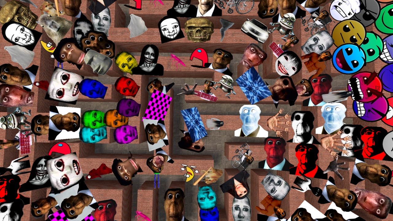 YYY CTP ALLIHO COCKROACH COLORFUL SELENE DELGADO OBANGA AND EMOJI IN MAZE #GmoD #NeXtBotS