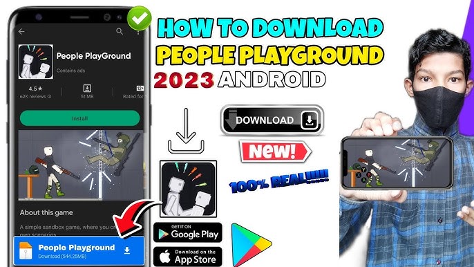 PEOPLE PLAYGROUND MOBILE DOWNLOAD, HOW TO DOWNLOAD PEOPLE PLAYGROUND ON  ANDROID