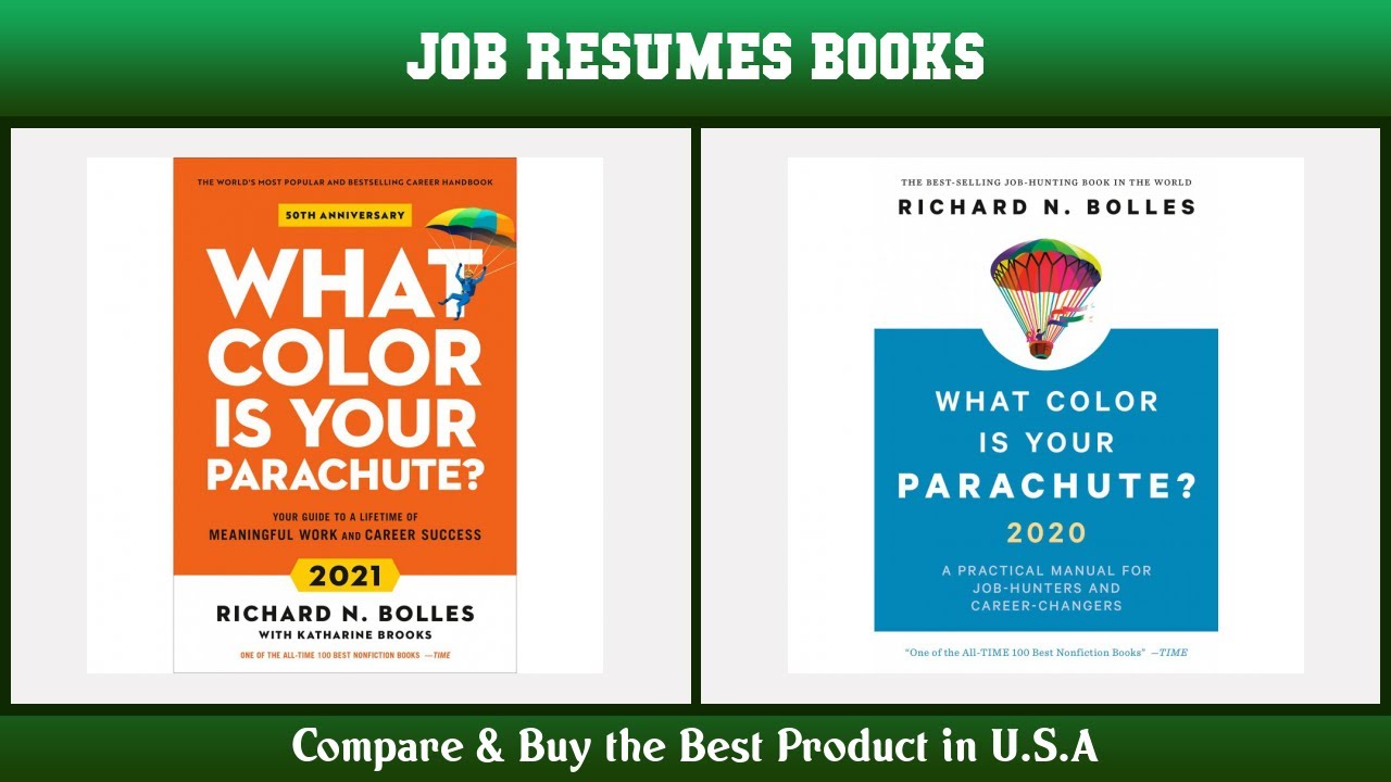 Top 10 Job Resumes Books to buy in USA 2021 | Price & Review