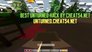 [Release] Unturned Hack 2.1.8 NEW | cheats4.net