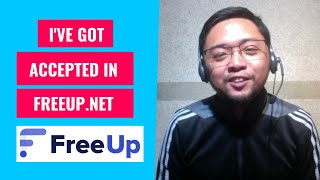 I've Got Accepted in FREEUP.NET | Virtual Assistant