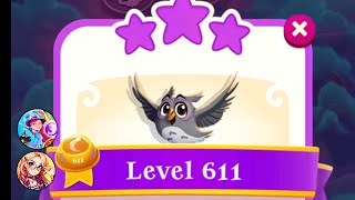 Bubble Witch Saga 3: Stage 611 – Can You Conquer the Bubble Frenzy? (Android, iOS) screenshot 3