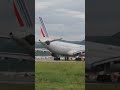 Classic Air France A340 -313 At Sint Maarten Powering Up Ready For Take Off. # aviation