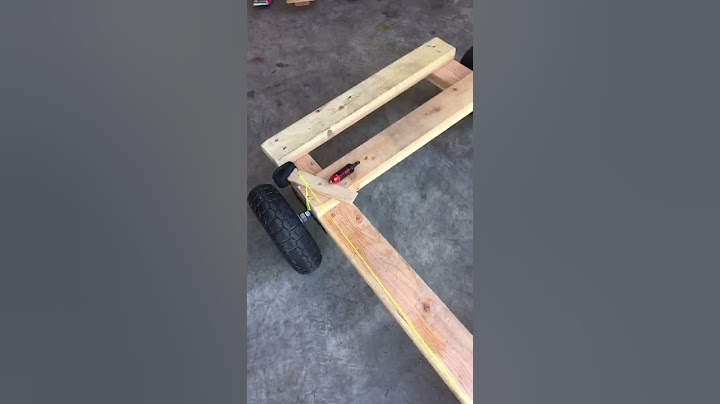Homemade wooden go kart pt. 1