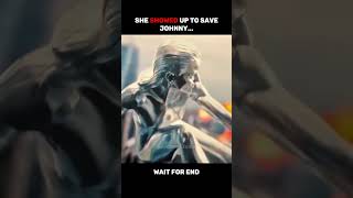 Shalla Bal Sacrificed Herself To Save Johnny Storm...❤️🔥(720P_HD). #fantastic4 #galactus #mcu