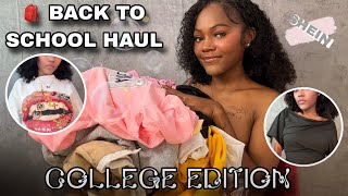 Building My College Wardrobe with SHEIN 🎀 Affordable Back-to-School Haul📚