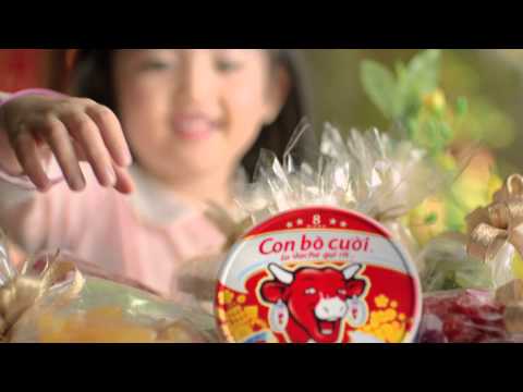 Quảng cáo phô mai Con Bò Cười Tết 2014 - Trao gửi nụ cười Tết, gắn kết những yêu thương