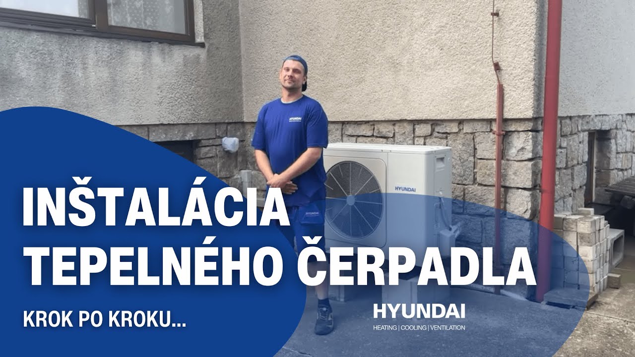 Kompletná inštalácia tepelného čerpadla - krok po kroku