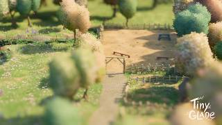 Building a Cozy Horse Stable With RIDING ARENA in Tiny Glade! No Commentary, Relaxing Gameplay