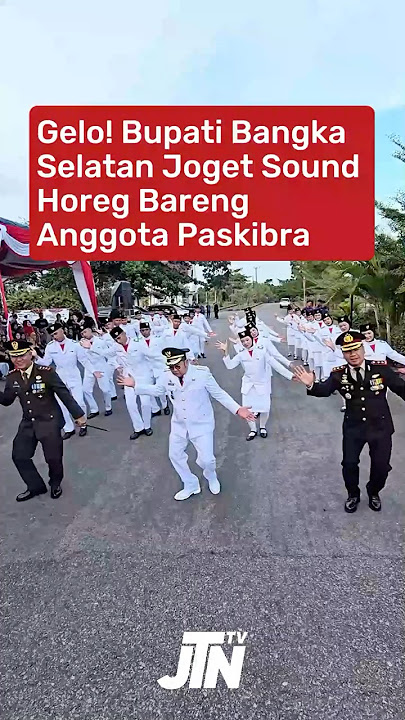 Asiknya Bupati Bangka Selatan Joget Sound Horeg Bersama Pasukan Paskibra
