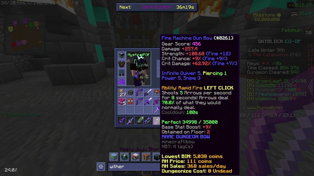 How to pull a juju shortbow