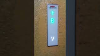 Step elevators install touch button panel lift
