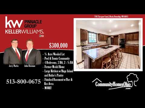 7181 Tarragon Court, Liberty Township, OH home video tour