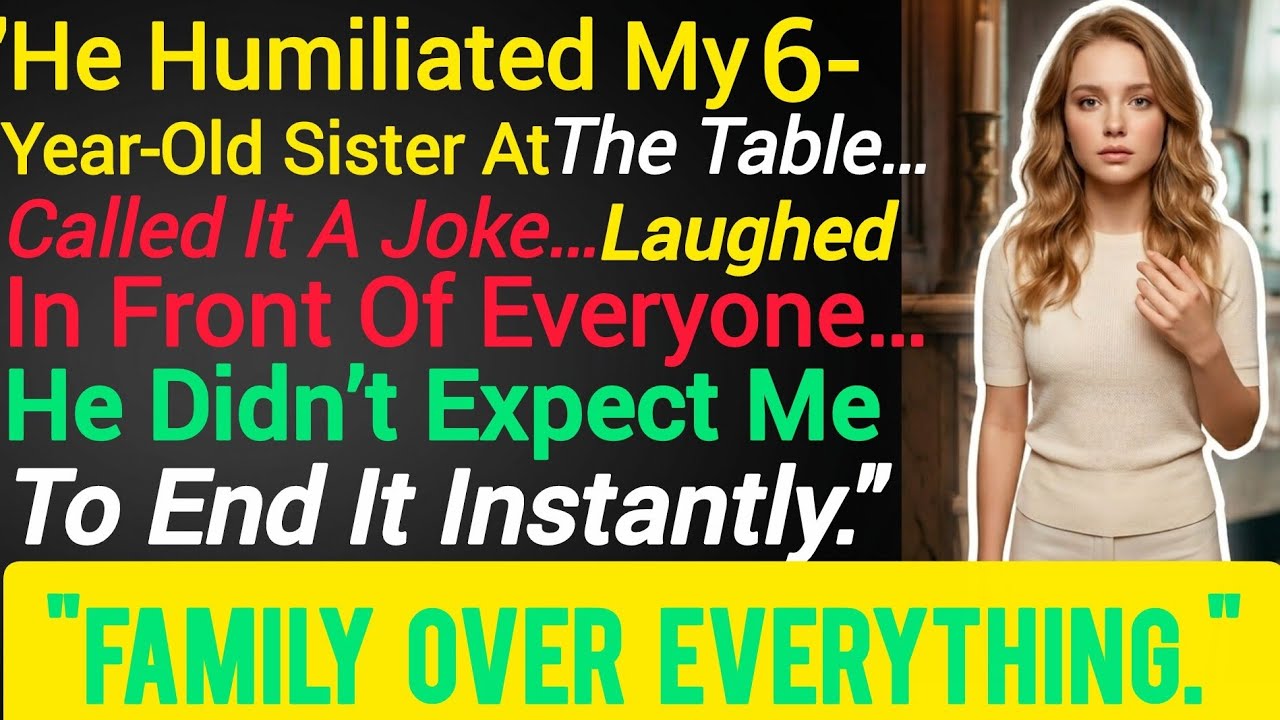 He Body-Shamed My 16-Year-Old Sister… So I Walked Away and Ruined His Ego Forever