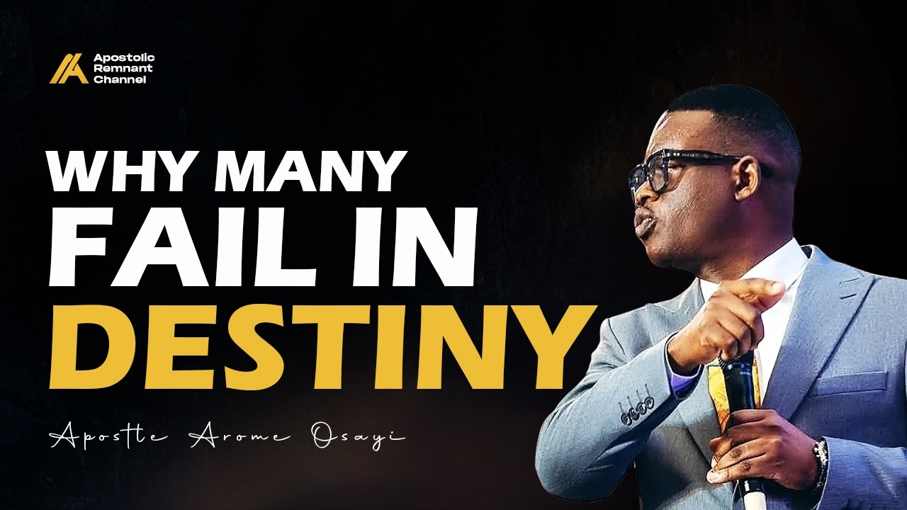 The Wilderness Before Visibility: Patterns That Destroy Great Destinies | Apostle Arome Osayi