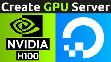 How To Create A NVIDIA H100 GPU Cloud Server To Run And Train AI, ML, And LLMs Apps On DigitalOcean