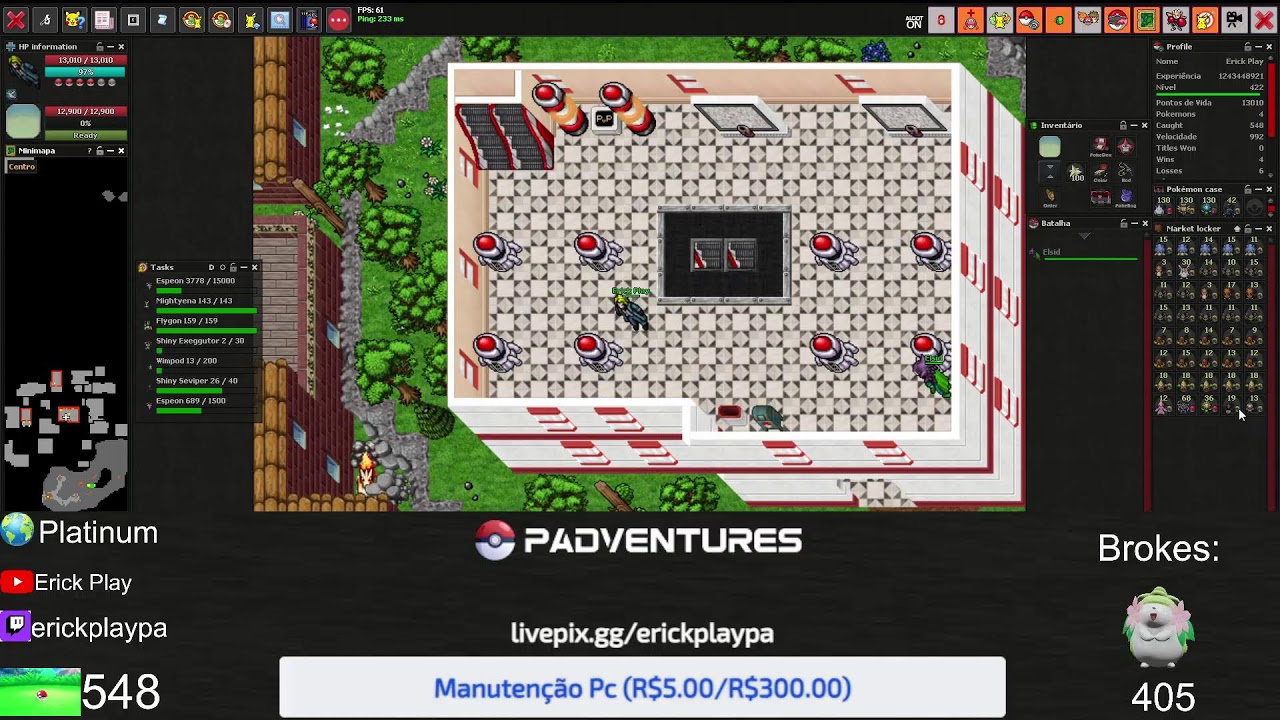 Livezinha de Padventures - EM BUSCA DOS 600 CATCH!