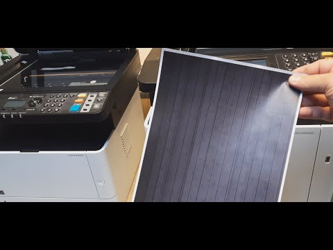 Kyocera черный лист при сканировании, копировании