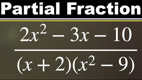 Partial Fraction Decomposition | How to solve Partial Fraction using the Cover Up Method | Example 4