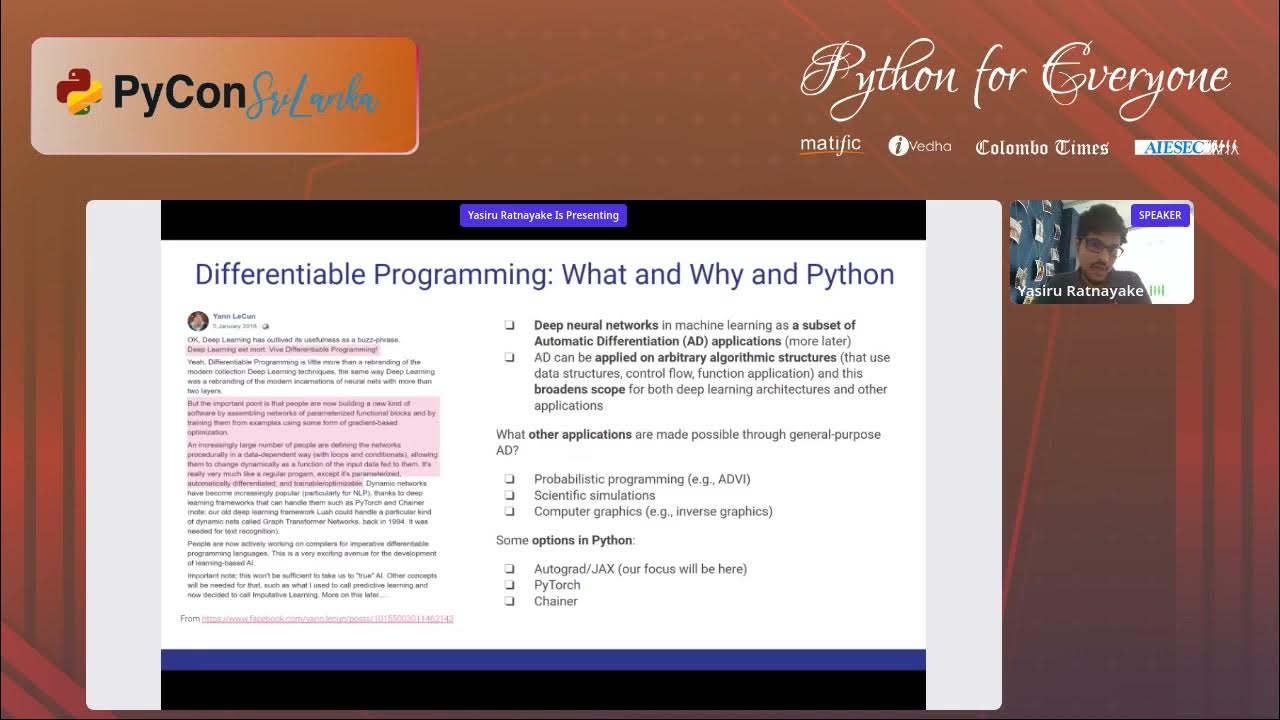 From functional to differentiable programming in Python with JAX by ...