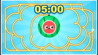 5 Dakikalık Sınıf Toplama Bombası 🍉 Karpuz Geri Sayımı | Okul Öncesi