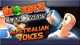All Australian Voice Clips Worms Clan Wars All Voice Lines Funny