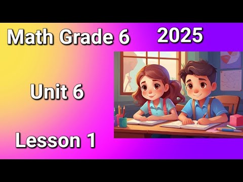 Math Grade 6 First Term 2025 Unit 6 Lesson 1 Data and Statisical ...