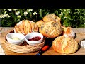 Buttermilch Brötchen ganz einfach über Nacht! / Easy Homemade Buttermilk Buns Recipe