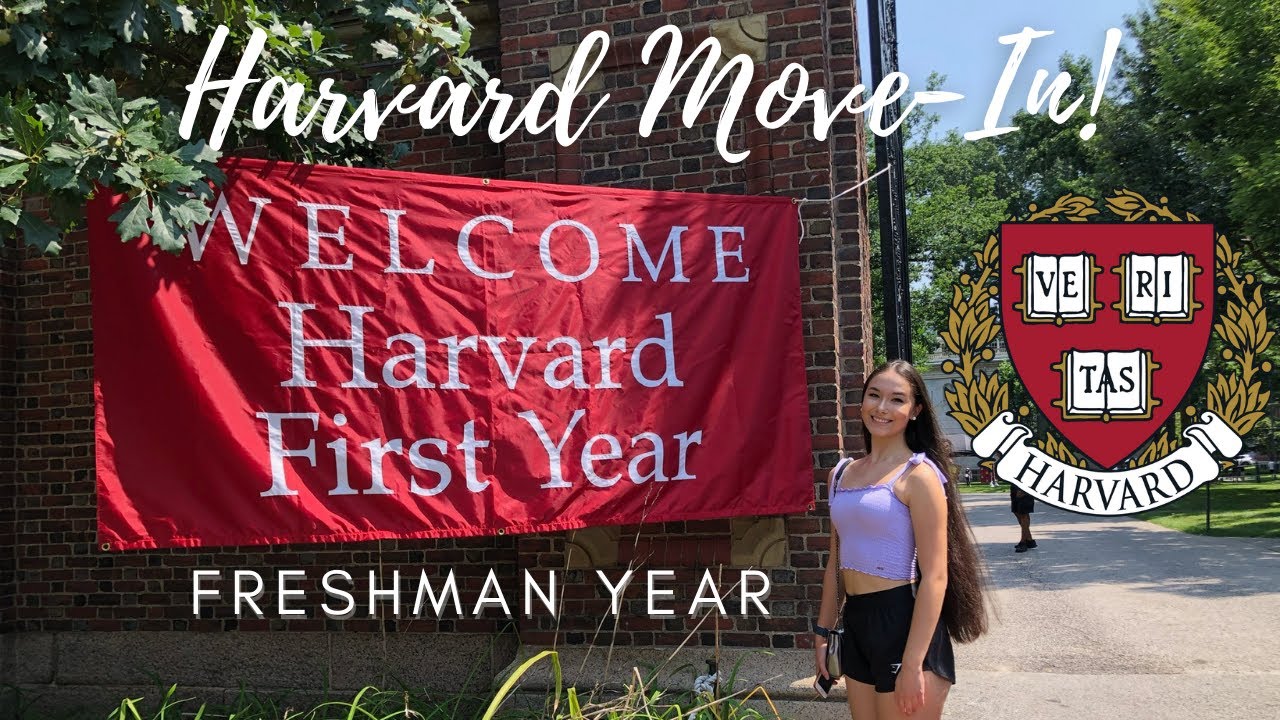 HARVARD MOVE IN VLOG  Freshman Year