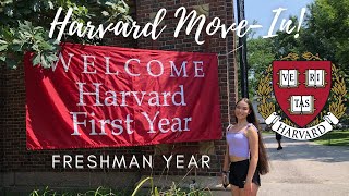 HARVARD MOVE-IN VLOG | Freshman Year