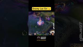 Usually the good Lee Sin that carries is on the other team #leagueoflegends
