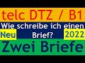 DTZ / B1 | Briefe schreiben | Live am 13.01.2022