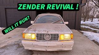 THIS ZENDER 190E SAT FOR 25 YEARS AND NOW ITS TIME TO SEE IF IT WILL RUN !