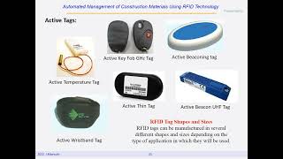 Automated Management of construction material using RFID technology Part 3